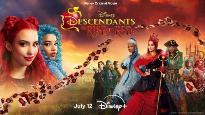 Kudeta dan Perjalanan Waktu: Review Film 'Descendants: Rise of Red'