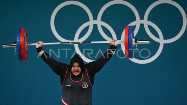 Hasil Angkat Besi Olimpiade 2024: Kabar Buruk dari Nurul Akmal di Snatch +81 Kg