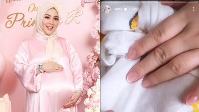 Bungkam Haters yang Tak Percaya Kehamilannya, Syahrini Bangga Pamer Tangan Bengkak