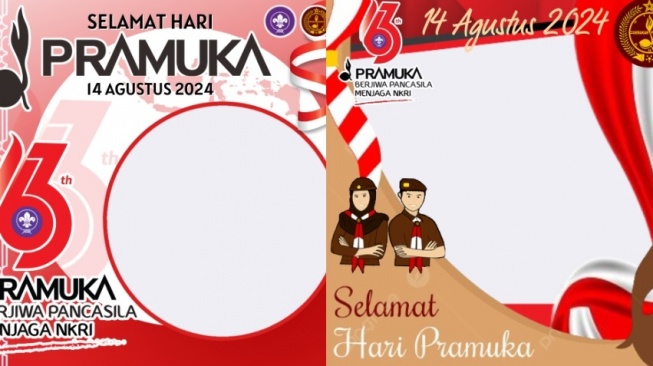 Gratis! Ini 35 link Twibbon Hari Pramuka 2024 Berbagai Tema dan Cara Pasangnya