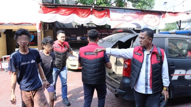 Tampang Komplotan Curanmor Belasan Kali Gasak Motor Di Tambora, Kini Pucat Dikeler Polisi