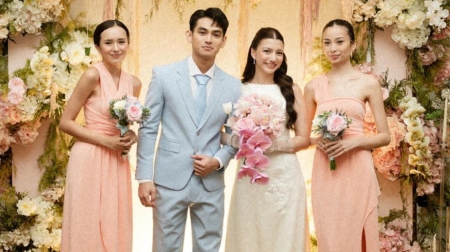 Potret Beby Tsabina Jadi Bridesmaid Cassandra Lee (Instagram)