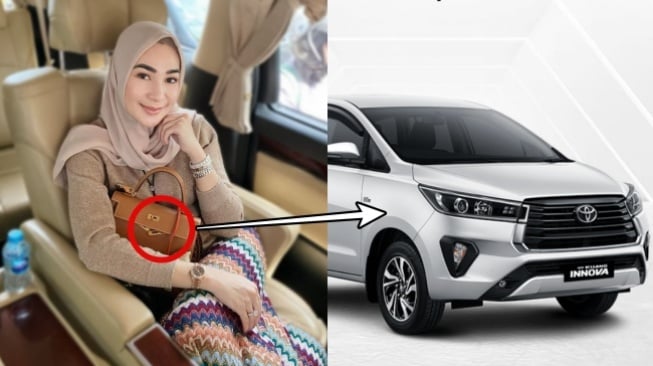 Ekspresi Ceria Erin Taulany Naik Alphard, Harga Tas Setara Kijang Innova Reborn