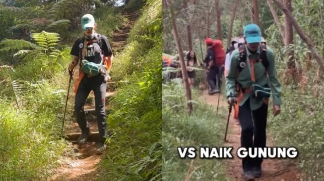 Luna Maya naik gunung Prau (Instagram/lunamaya)