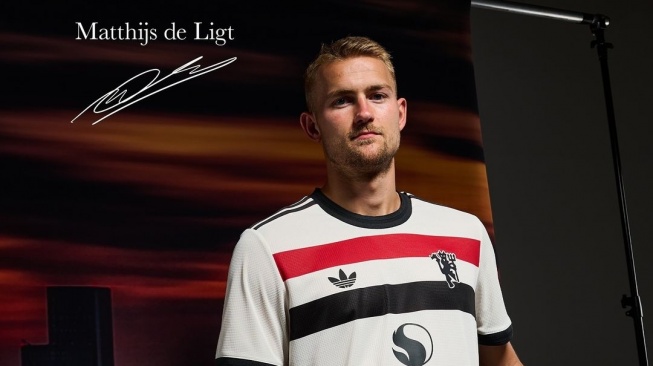 Bek baru Manchester United, Matthijs de Ligt. [Dok. Manchester United]