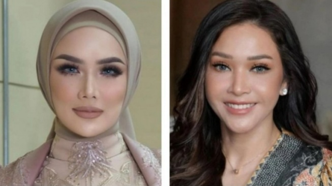 Mulan Jameela vs Maia Estianty. (Instagram)