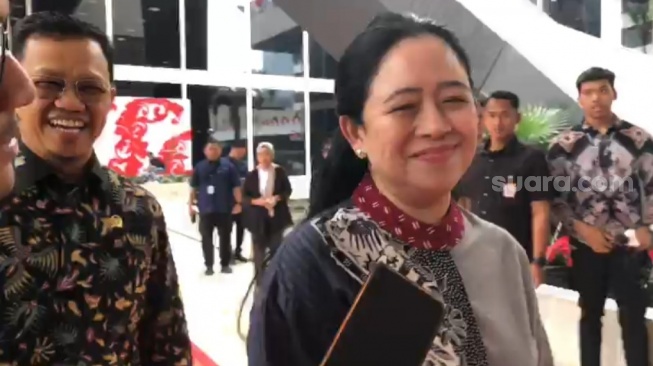 Ketua DPP PDI Perjuangan, Puan Maharani. (Suara.com/Bagaskara)