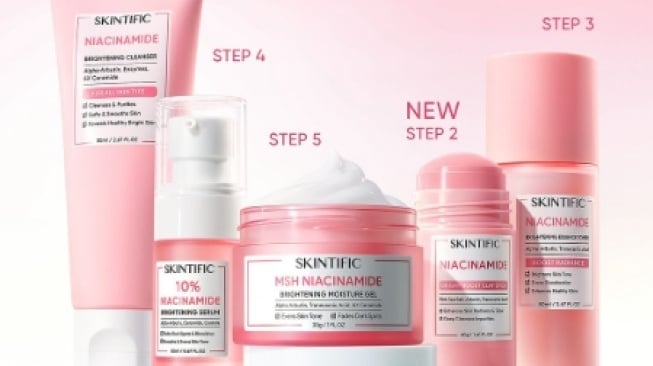 4 Produk Skincare Skintific Mengandung Niacinamide, Bikin Wajah Auto Glowing