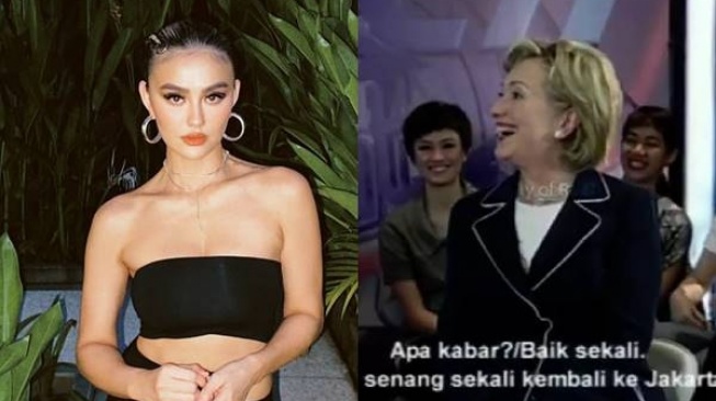 Video Agnez Mo Manggung Bareng Hillary Clinton di Dahsyat RCTI Jadi Sorotan: Gen Z Mana Tahu!