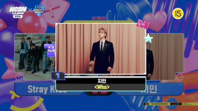 Jimin BTS Raih Kemenangan ke-2 Lewat Lagu 'Who' di Program Musik 'M Countdown'