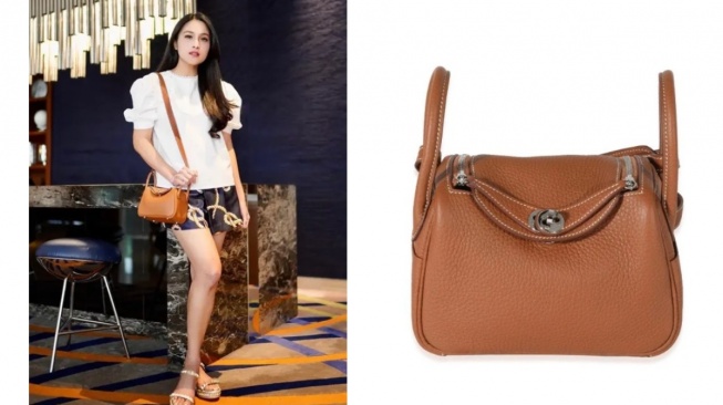 Tas Hermes Sandra Dewi Palsu (kolase)