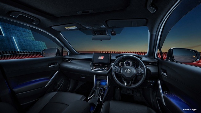 Interior Toyota Corolla Cross. (Astra Toyota)