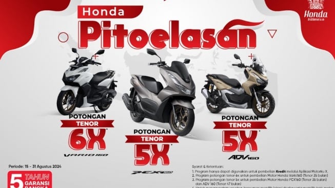 Promo Pitoelasan Honda (Dok. Asmo)