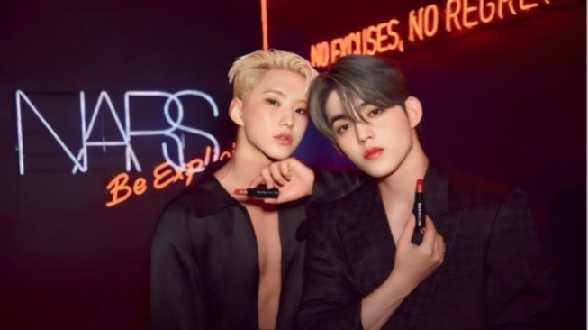 S.Coups dan Hoshi SEVENTEEN Ditunjuk Sebagai Brand Ambassadors NARS Korea