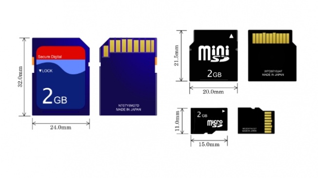 Tak Hanya Ukuran, Ini Perbedaan Memori SD Card, Mini SD, dan Micro SD