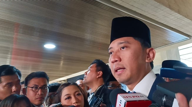 Wakil Ketua Umum Partai Demokrat Edhie Baskoro Yudhoyono atau Ibas. [Suara.com/Dea]