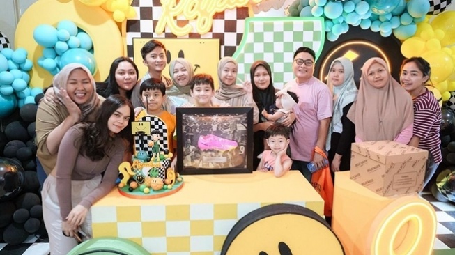 Potret Rafathar Rayakan Ulang Tahun ke-9 (instagram/raffinagita1717)