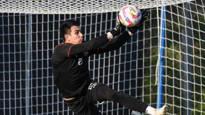 Pemain Borneo FC latihan (Instagram Borneo FC)