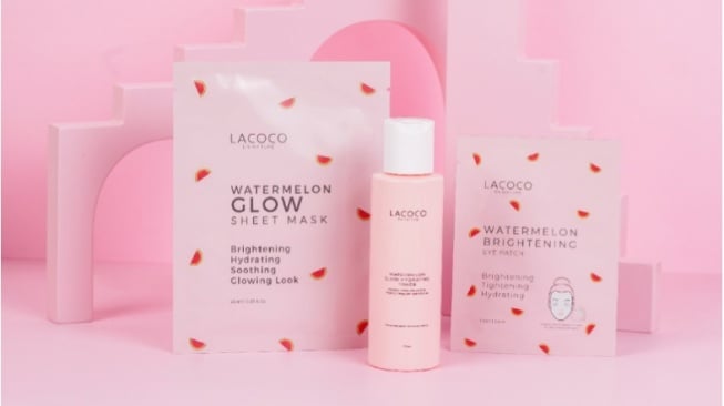 4 Produk Skincare Lacoco Mengandung Buah Semangka untuk Atasi Tanda Penuaan