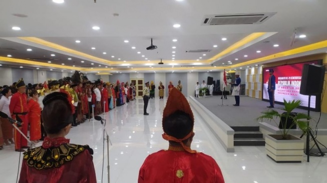 Insan BRI Manado sambut Hari Kemerdekaan 17 Agustus [via Antara]