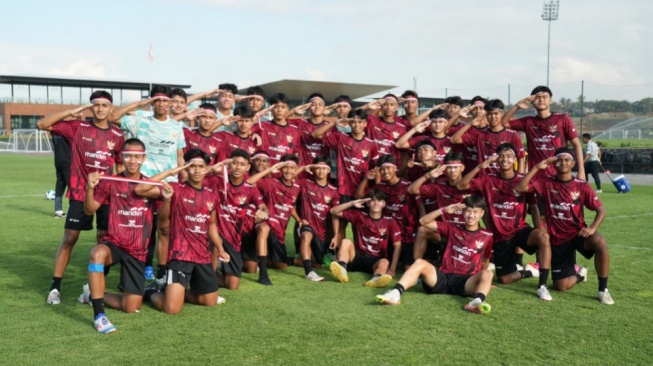 Cara Unik Timnas Indonesia U-17 Rayakan Kemerdekaan, Bermain sambil Belajar