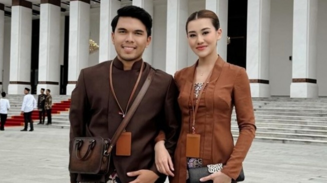 Thariq Halilintar dan Aaliyah Massaid (Instagram)