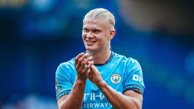 Striker Manchester City, Erling Haaland. [Dok. Man City]