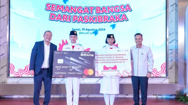 Hari Ini, BRI Apresiasi 76 Paskibraka Tingkat Pusat dengan Beasiswa