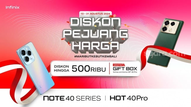 Daftar Promo HP Infinix Agustus 2024, Diskon Harga hingga Rp 500 Ribu