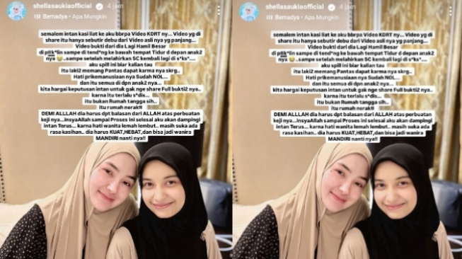 KDRT terhadap Cut Intan Nabila (Instagram)