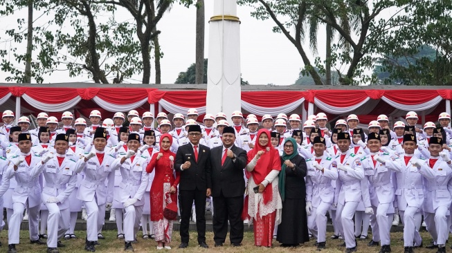 Generasi Muda Cemerlang, Atang Trisnanto Apresiasi Paskibra Kota Bogor