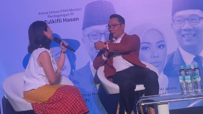 Bakal Cagub DKI Jakarta Ridwan Kamil. [Suara.com/Faqih]