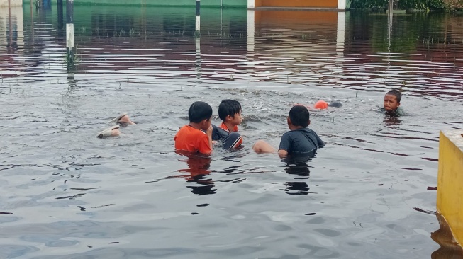 Banjir Melanda Kubu Raya Akibat Intensitas Hujan Tinggi