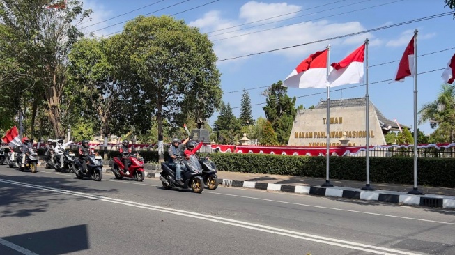 Convoy Merdeka peringati HUT Kemerdekaan RI (Dok.Asmo)