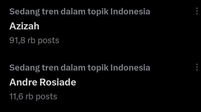 Azizah Shalsa dan ayahnya, Andre Rosiade, jadi trending X. [Dok.Istimewa]