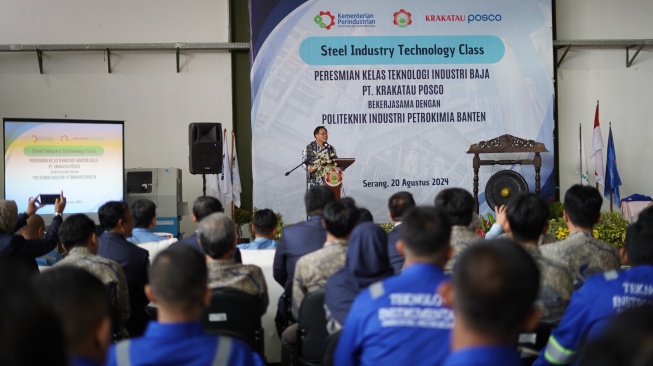 Krakatau Posco Luncurkan Kelas Teknologi Industri Baja