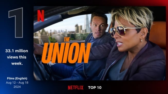 Raih 33 Juta Views dalam 2 Hari, The Union Puncaki Top 10 Global di Netflix