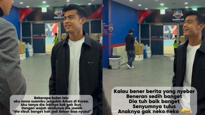 Pratama Arhan Hidup Menyedihkan di Korea (Instagram/lucyamandezta)