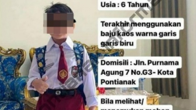 9 Fakta Menggemparkan di Balik Kasus Pembunuhan Bocah 6 Tahun oleh Ibu Tiri di Pontianak