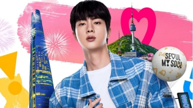 Jadi Duta Kampanye 'Feel Soul Good' Jin BTS Siap Perkenalkan Seoul