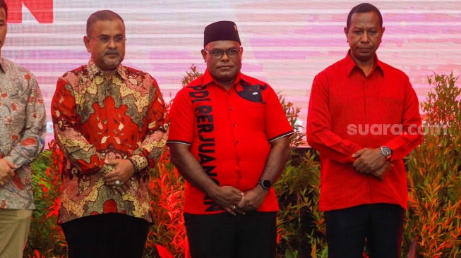 Optimis Menang Pilkada, Cagub Meki Nawipa Janji Tak Akan Biarkan Rakyat Papua Tengah Kelaparan