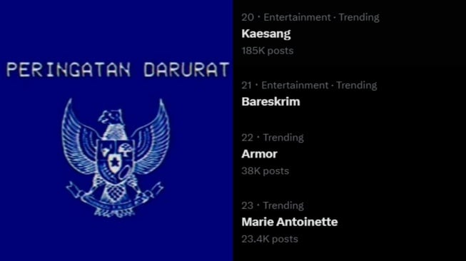 Nama Kaesang Muncul di Deretan Trending Topik Usai 'Peringatan Darurat' Viral