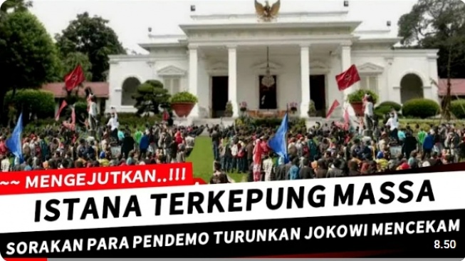 Cek Fakta: Gagal Memajukan Negara, Jokowi Dituntut Mundur dari Jabatan