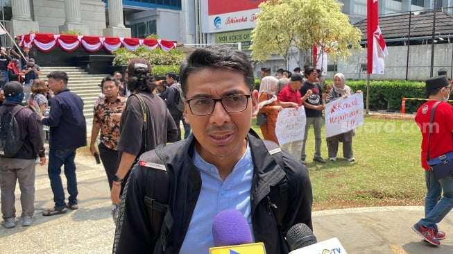 Pakar hukum tata negara dari Universitas Gajah Mada (UGM), Zainal Arifin Mochtar alias Uceng. (Suara.com/Novian)