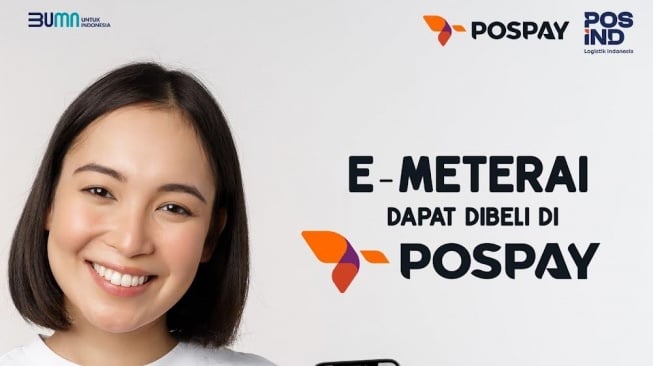 Jadi Syarat Pendaftaran CPNS, Ini Cara Beli e-Meterai di Pospay dan Kantorpos