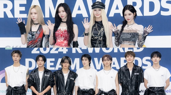 aespa dan NCT 127 Raih Trofi 'Best Artist' di '2024 K World Dream Awards'