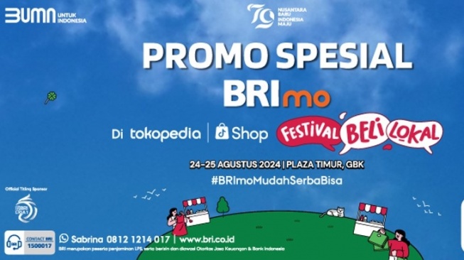 Diskon hingga 30 Persen! BRI Ajak Pengguna Belanja di Festival Beli Lokal 2024