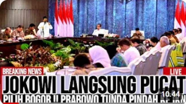 Cek Fakta: Jokowi Langsung Pucat! Pilih Bogor, Prabowo Tunda Pindah ke IKN