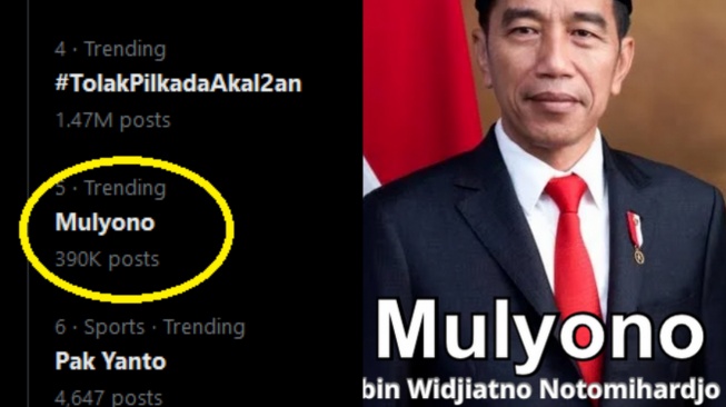 Mulyono Jadi Trending, Ternyata Pernah Viral Gegara Ojol, Ini Sebabnya