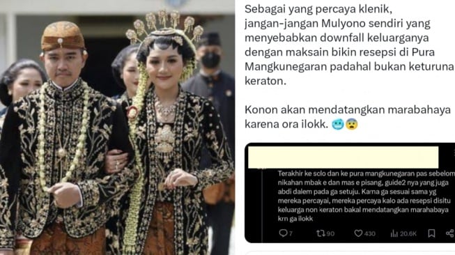 Mitos gelar pernikahan di Pura Mangkunegaran (X)